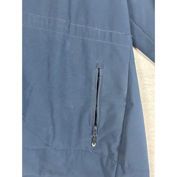 33 000ft Womens Navy Blue Hooded Parka Jacket Size Medium - Picture 8 of 8